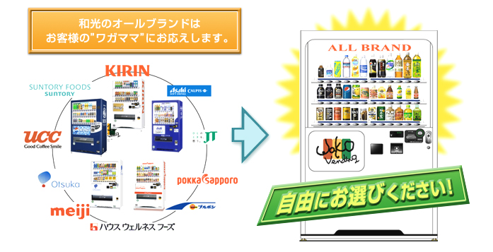 和光のオールブランドはお客様のワガママにお応えします