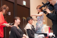 サプライズでプロのメイク＆写真！