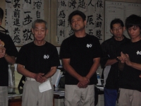 仲間が応援