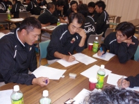 班に分かれての研修タイム